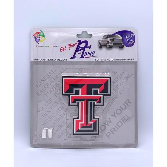 Prographix Designs Other - Texas Tech Red Raiders Auto Antenna Decor Accessory For Car or Truck